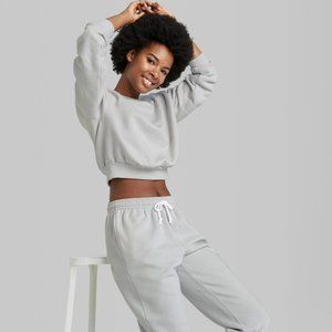 Women's Wild Fable Sweatshirt Light Gray